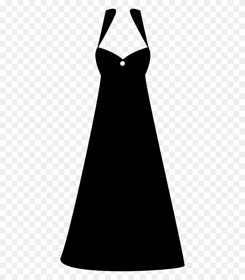 426x900 Costura E Roupas Riblackandreddress Minus Vector Little Black Dress, Gray, World Of Warcraft HD PNG Download