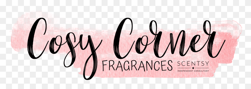 4770x1461 Cosy Corner Fragrances Calligraphy HD PNG Download