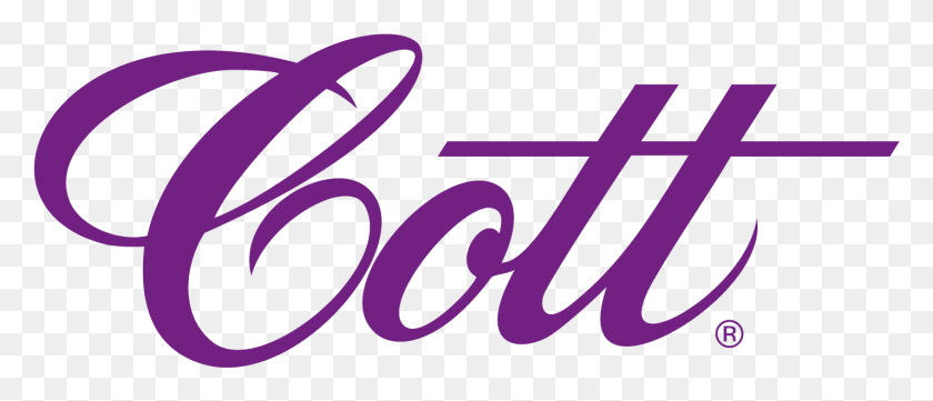 1427x551 Cott Logo Cott Beverages Logo, Text, Calligraphy, Handwriting HD PNG Download