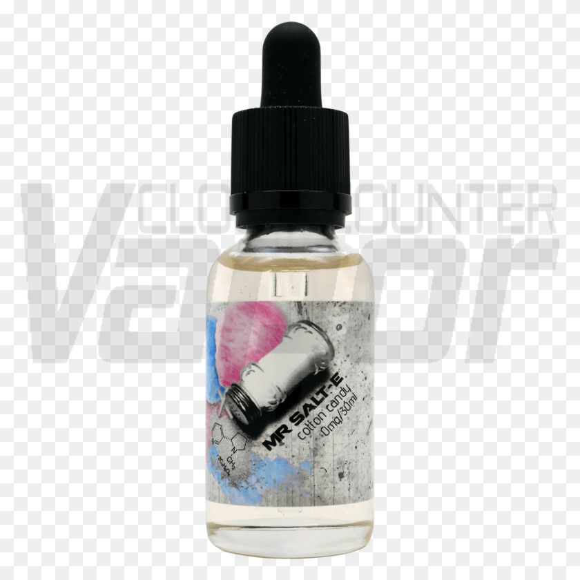 1280x1280 Cotton Candy By Mr Salt E Ejuice Cloud Counter Vapor Mr Salt E Mint, Bottle, Shaker, Plant HD PNG Download