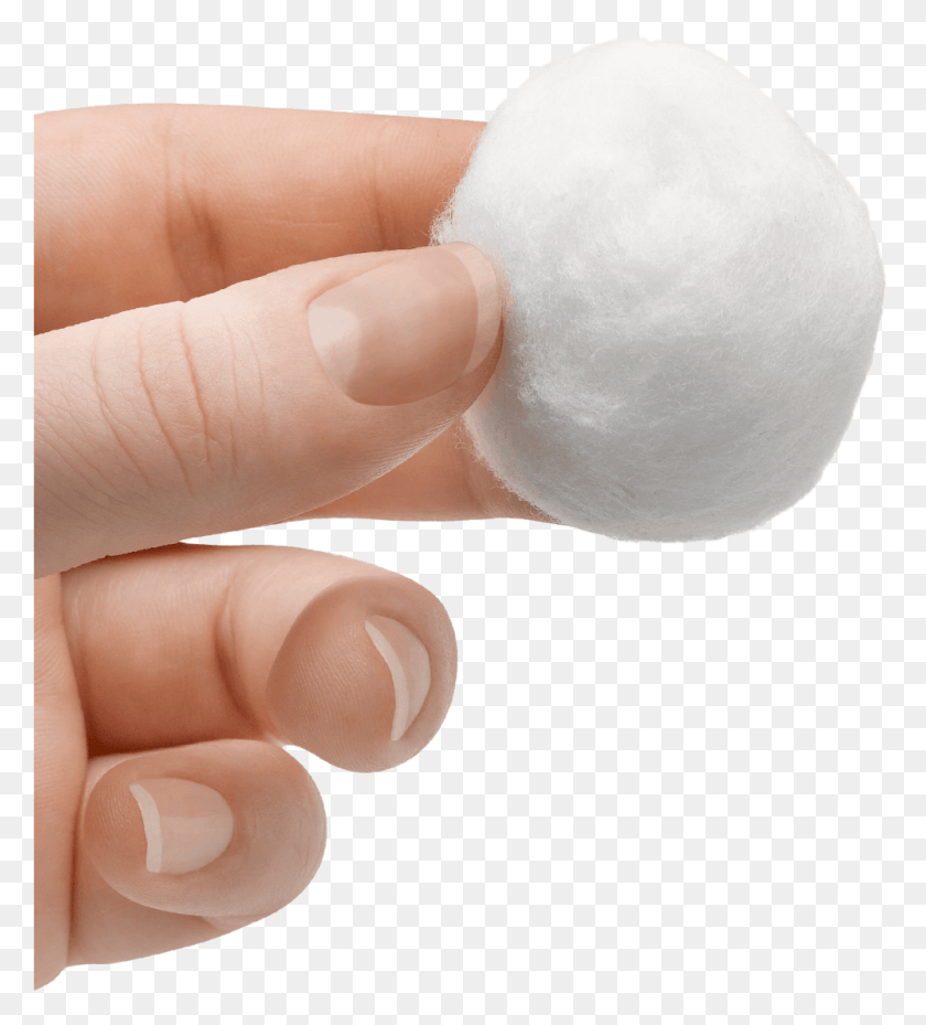 998x1113 Cotton Cotton Ball In Hand, Person, Human, Finger HD PNG Download