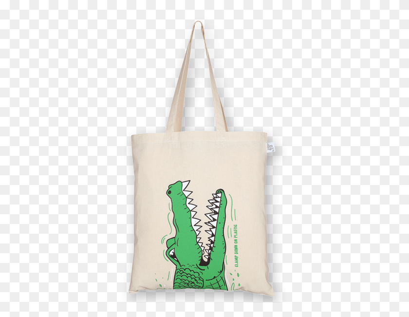 346x591 Cotton Tote Bag Crocs Natural Ecoright Tote Bag, Tote Bag, Handbag, Accessories HD PNG Download