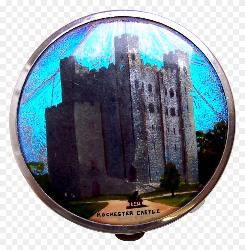 1266x1296 Coty Souvenir Powder Compact Butterfly Wing 1930s Castle, Sphere, Window, Person HD PNG Download