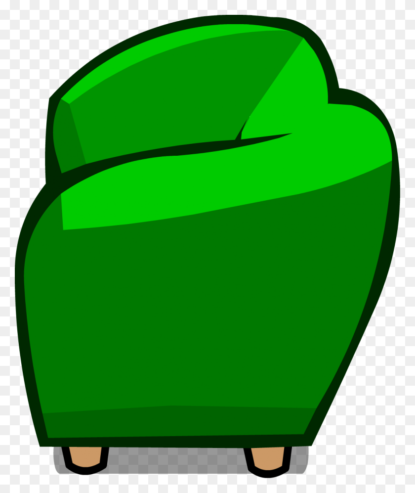 1072x1289 Couch Clipart Club Penguin, Green, Cushion, Plant HD PNG Download