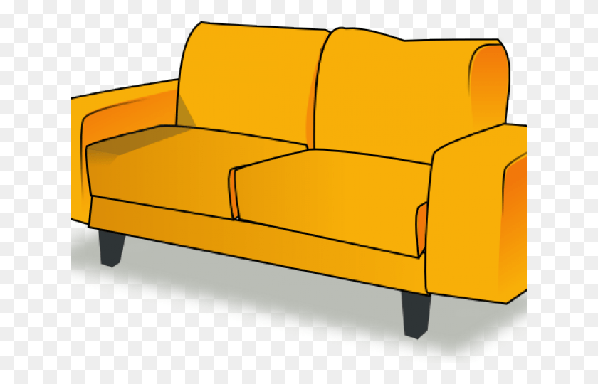 640x480 Couch Free On Dumielauxepices Net Sofa Clip Art, Furniture, Foam HD PNG Download