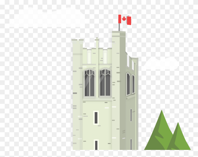 808x627 Council Of Western Architecture, Building, Tower, Spire HD PNG Download