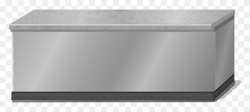 1281x522 Counter Stainless Steel Grey Image Display Device, Microwave, Oven, Appliance HD PNG Download