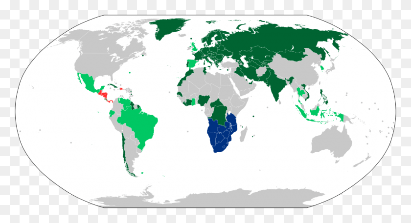 1200x611 Los Países En El Mundo Que Conducen, Mapa, Diagrama, Parcela Hd Png