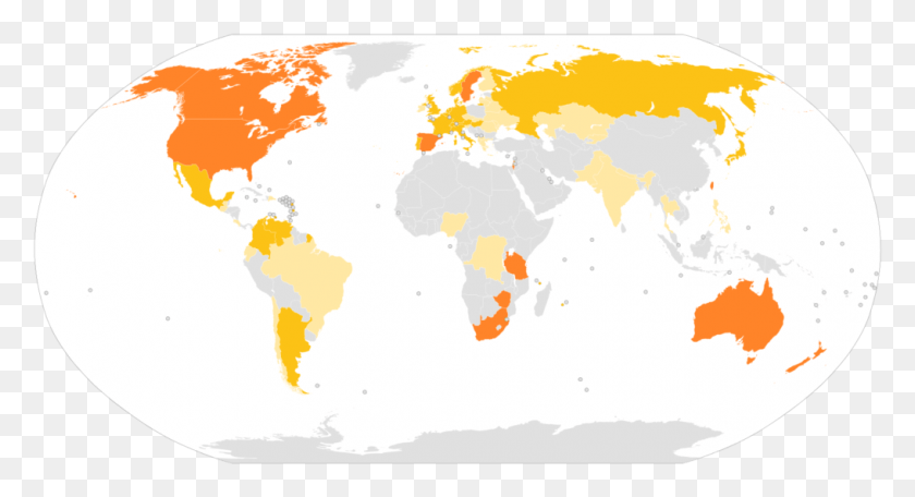 1016x516 Los Países Que Reconocen El Pastafarianismo Como Religión Localizan Los Países En El Mundo Mapa E, Mapa, Diagrama, Atlas Hd Png Descargar