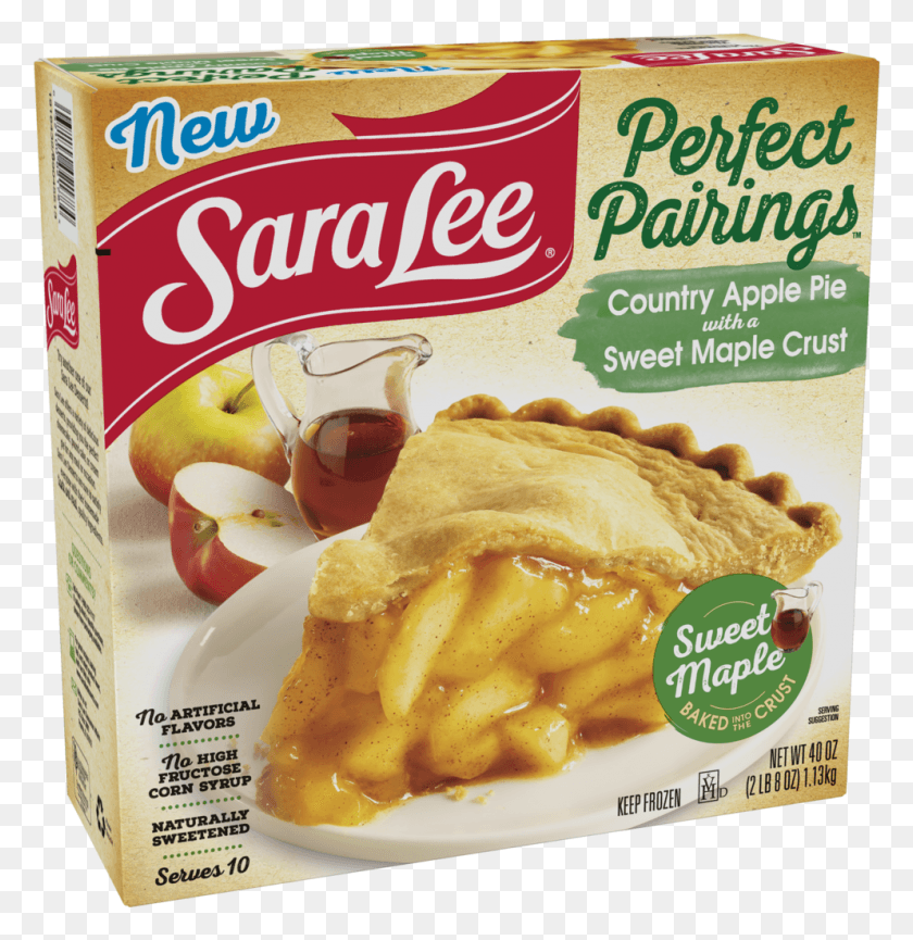993x1025 Country Apple Pie With Sweet Maple Crust Sara Lee Desserts Sara Lee Perfect Pairings, Cake, Dessert, Food HD PNG Download