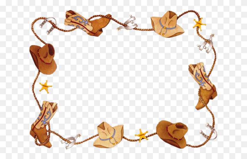 640x480 Country Clipart Themed Western Theme Clipart, Clothing, Apparel, Hat HD PNG Download