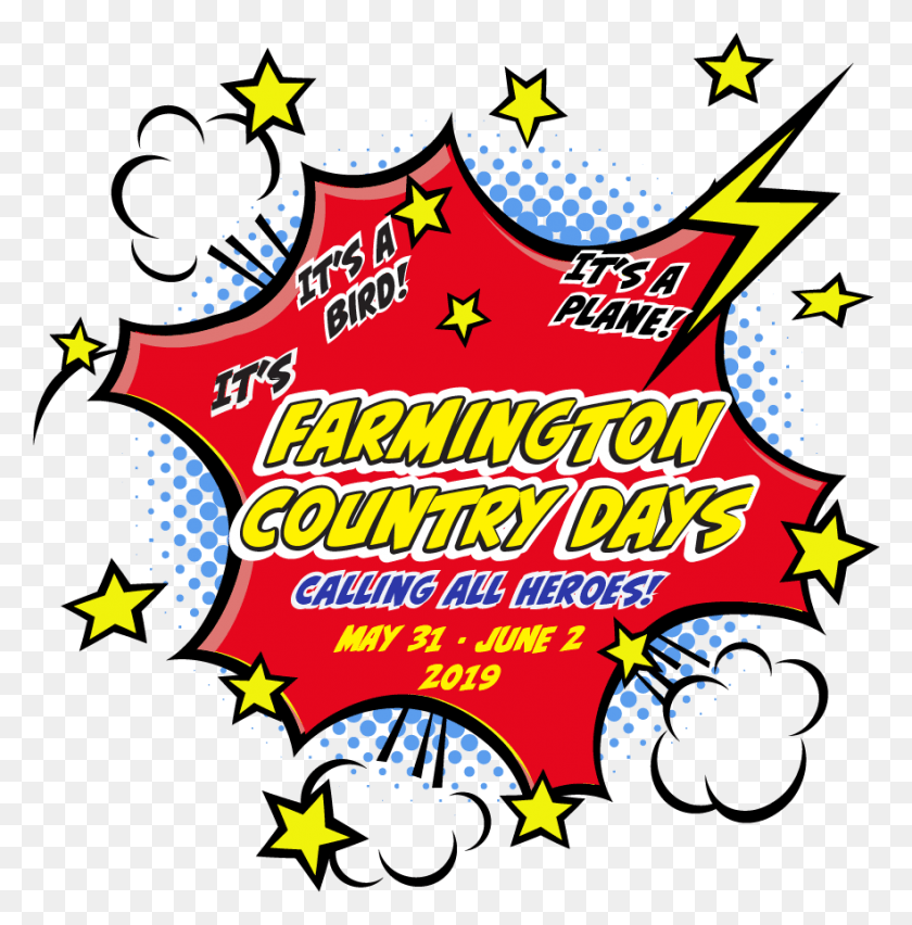 882x896 Country Days 2019 Logo Farmington Country Days 2019, Paper, Flyer, Poster HD PNG Download