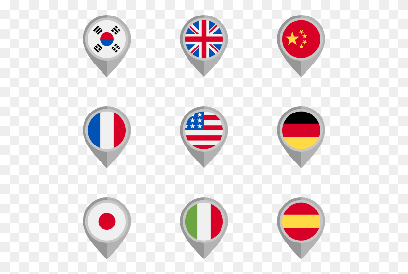 501x505 Country Flags Country Flag Icon, Symbol, Plectrum, Logo HD PNG Download