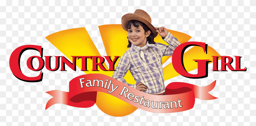 2186x992 Country Girl Restaurant Logo, Clothing, Apparel, Person HD PNG Download