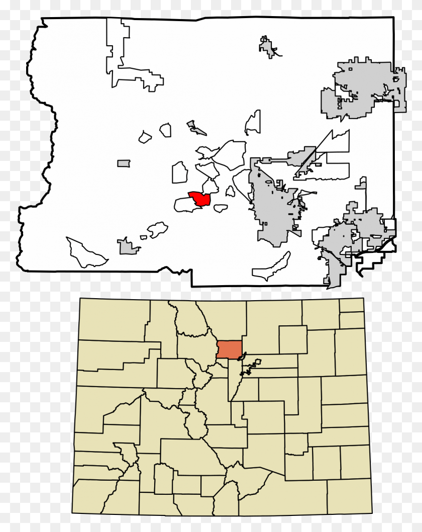 1169x1496 Mapa Png / Condado De Colorado Png