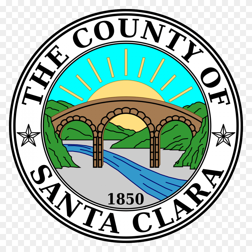 1200x1200 County Of Santa Clara Logo, Building, Symbol, Trademark HD PNG Download