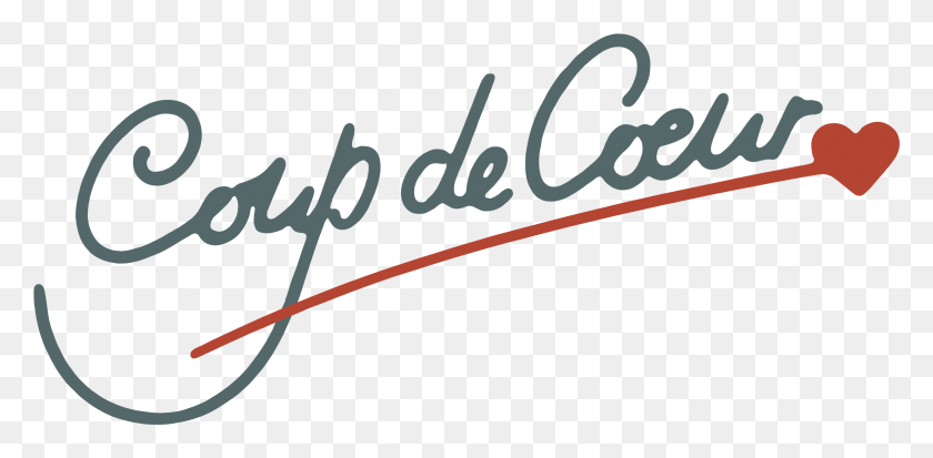 2331x1057 Coup De Coeur Logo Transparent Coup De Coeur Logo, Text, Handwriting, Word HD PNG Download