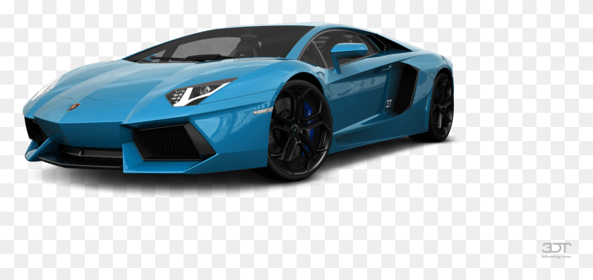 1317x570 Coupe 2012 Door Coupe 3d Tuning Blue Lamborghini Aventador, Tire, Wheel, Machine HD PNG Download