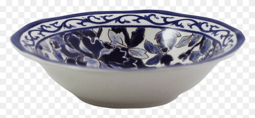 2348x994 Coupe Indi Blue And White Porcelain, Bowl, Pottery HD PNG Download