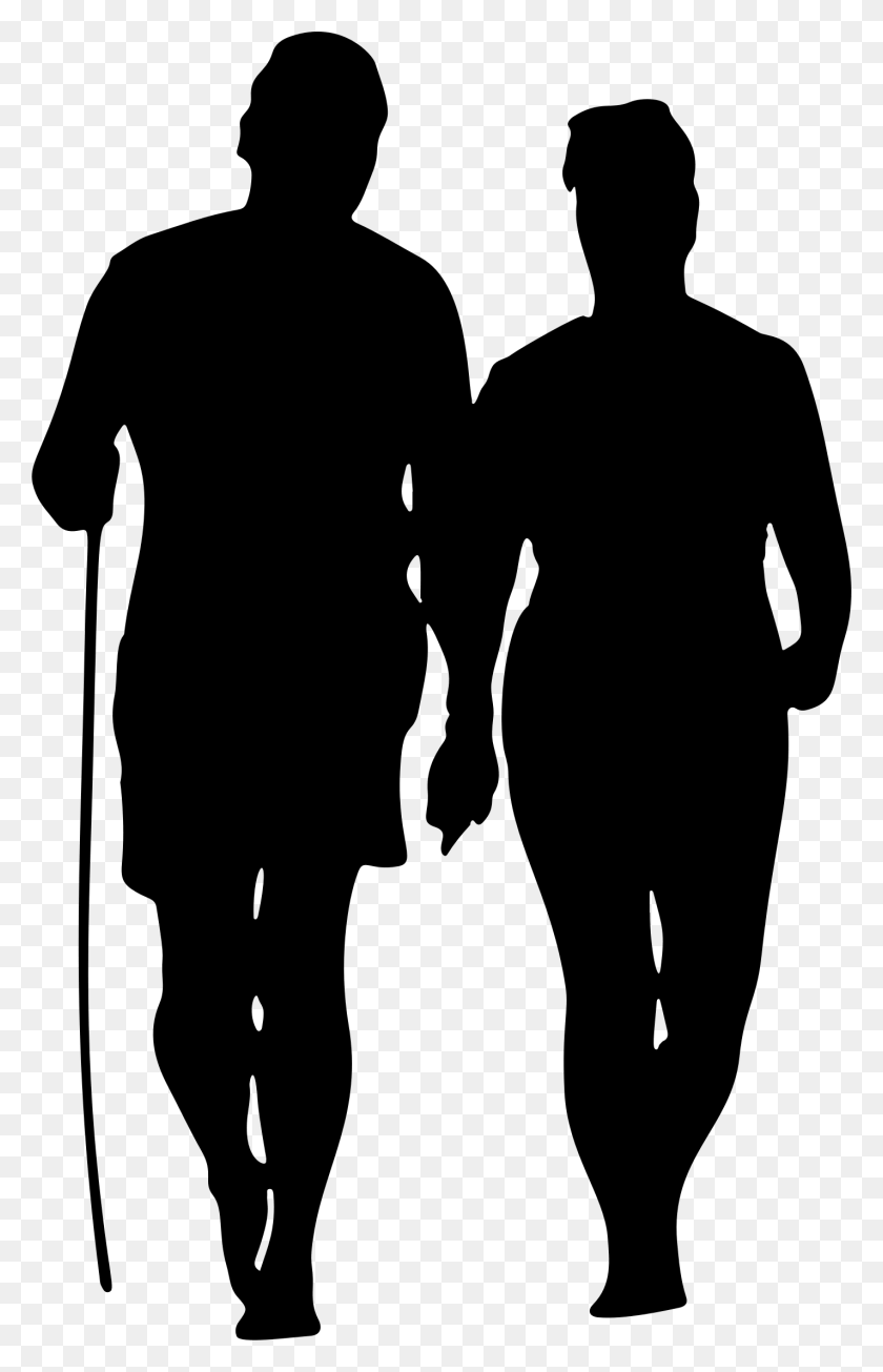 1425x2275 Couple Walking On Beach Silhouette People Silhouette Walking, Person, Human HD PNG Download