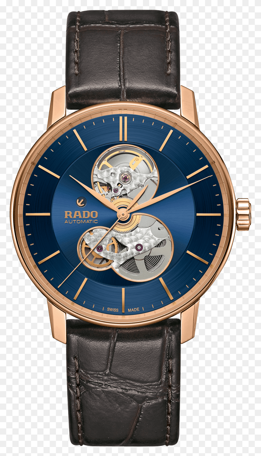 1035x1870 Coupole Classic Open Heart Automatic R22895215 Rado Leather Strap, Wristwatch, Clock Tower, Tower HD PNG Download