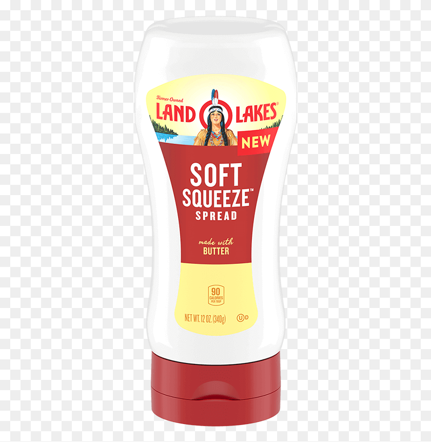 318x801 Coupon 0 Land O Lakes Squeeze Butter, Sunscreen, Cosmetics, Bottle HD PNG Download