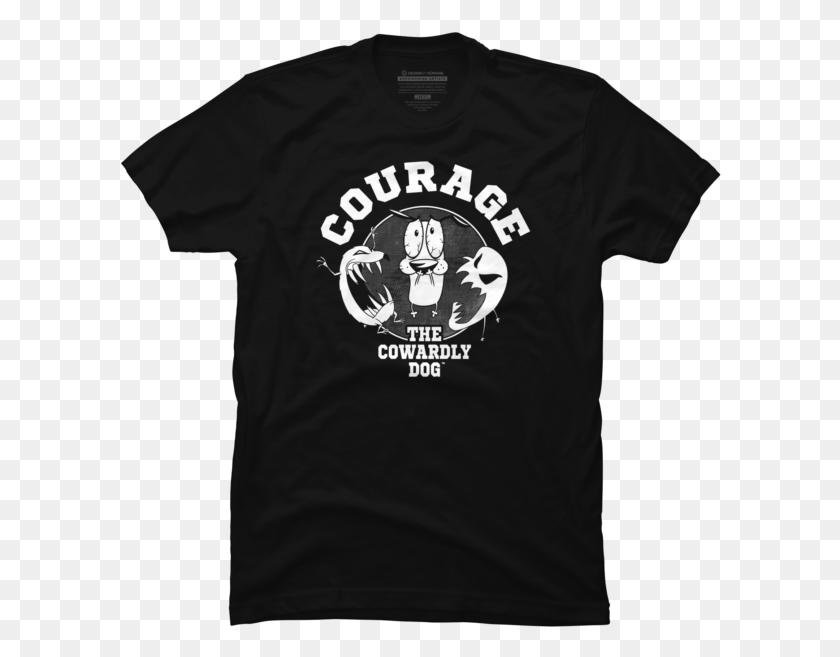 602x597 Courage And Company One Colour T Shirt Design, Clothing, Apparel, T-shirt HD PNG Download