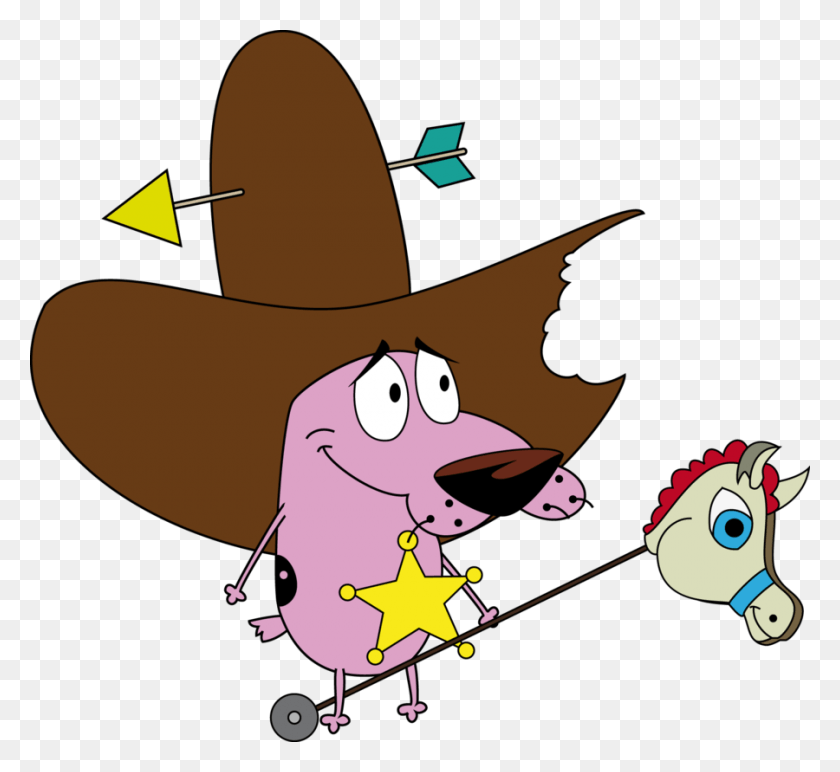 900x822 Courage Cowboy By Gth089 On Clipart Library Coraje El Perro Cobarde Baby, Outdoors, Graphics HD PNG Download