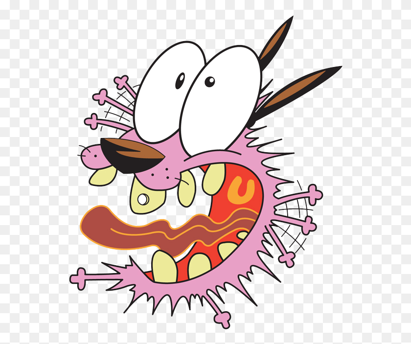 560x643 Courage Dog Courage The Cowardly Dog, Graphics, Animal HD PNG Download