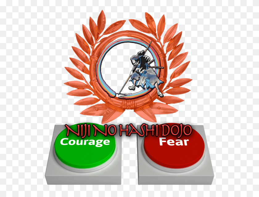 552x580 Courage Fear Graphic Design, Text, Graphics HD PNG Download