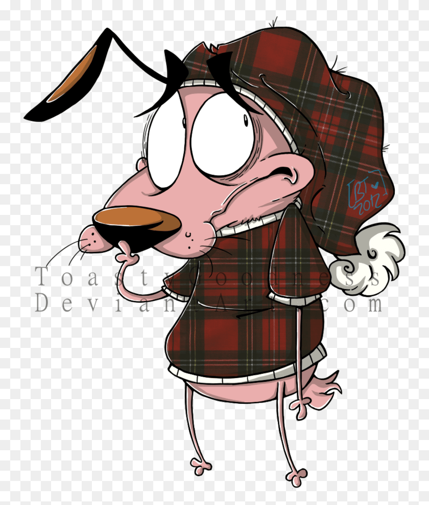 751x927 Courage The Cowardly Dog, Clothing, Apparel, Skirt HD PNG Download