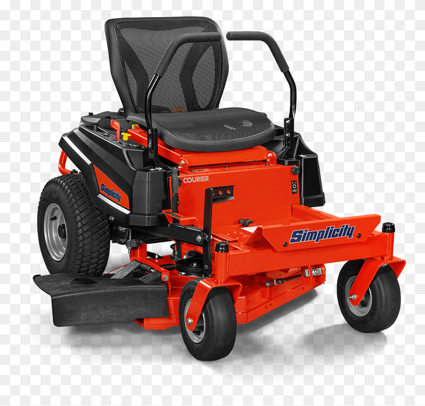 767x741 Courier Zero Turn Mower Simplicity Courier, Lawn Mower, Tool HD PNG Download