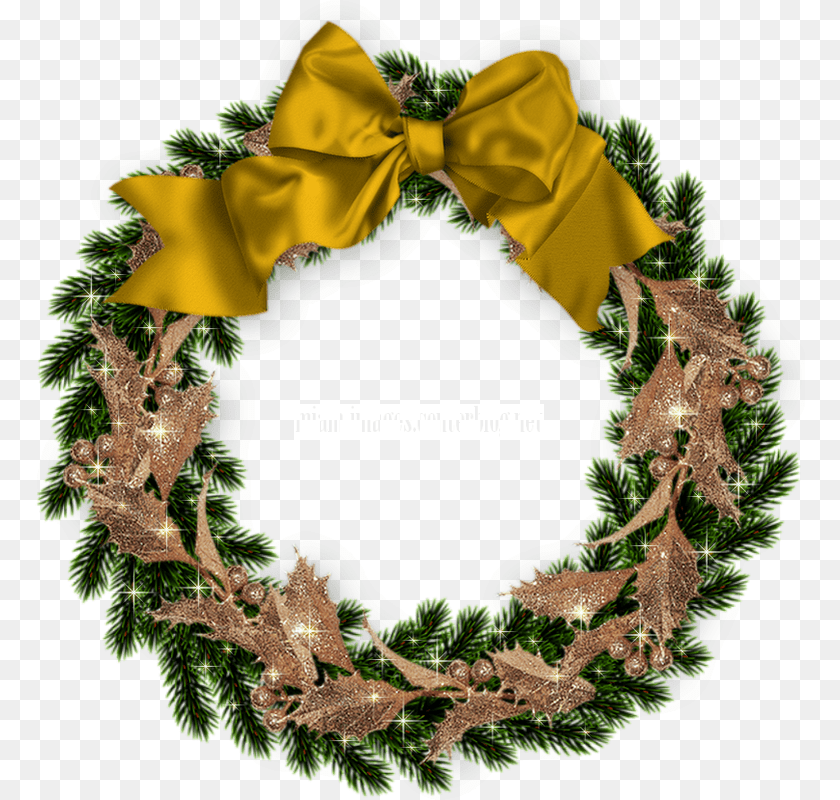 770x800 Couronne De Nol Tube, Wreath, Person PNG