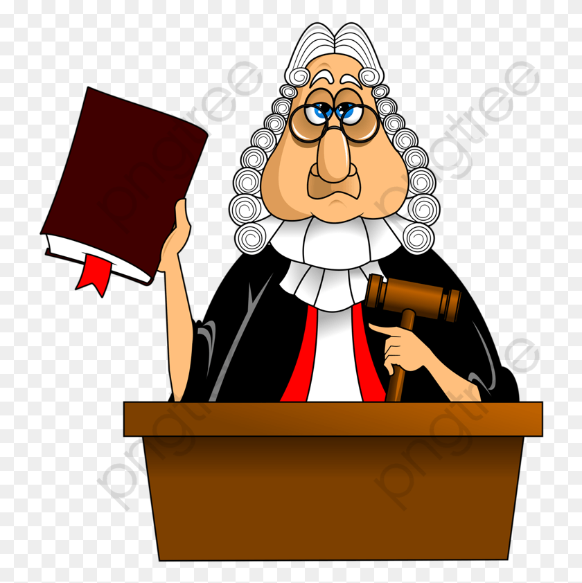 730x782 Court Judge Clipart Judge Clipart, Crowd, Audience, Graduation HD PNG Download