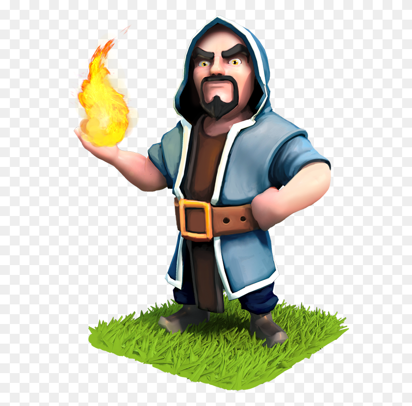 585x767 Courtesy Clipart Mom Grandma Clash Royale Fire Wizard, Person, Human, Costume HD PNG Download