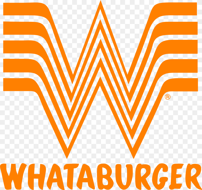 Courtesy Whataburger Logo Sticker PNG