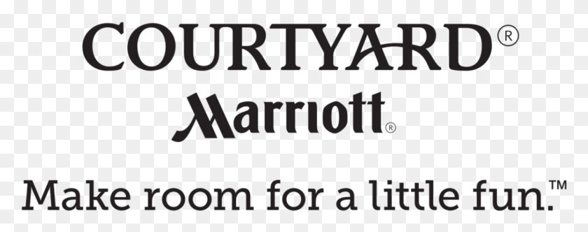 1123x393 Courtyard By Marriott Columbia Downtown At Usc Courtyard Marriott Logo 2017, Text, Alphabet, Letter HD PNG Download