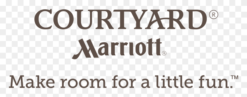 2419x842 Courtyard By Marriott Grand Rapids Airport Courtyard Marriott Make Room For A Little Fun, Text, Alphabet, Letter HD PNG Download