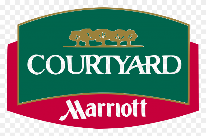 2400x1523 Логотип Courtyard By Marriott Прозрачный Логотип Courtyard By Marriott Cancun, Этикетка, Текст, Символ Hd Png Скачать