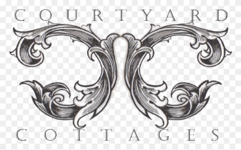 1249x741 Courtyard Cottages Crescent, Text, Symbol, Pattern HD PNG Download