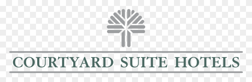 2331x646 Descargar Png Courtyard Suite Hotels Logo Transparente City Lodge, Símbolo, Texto, Copo De Nieve Hd Png