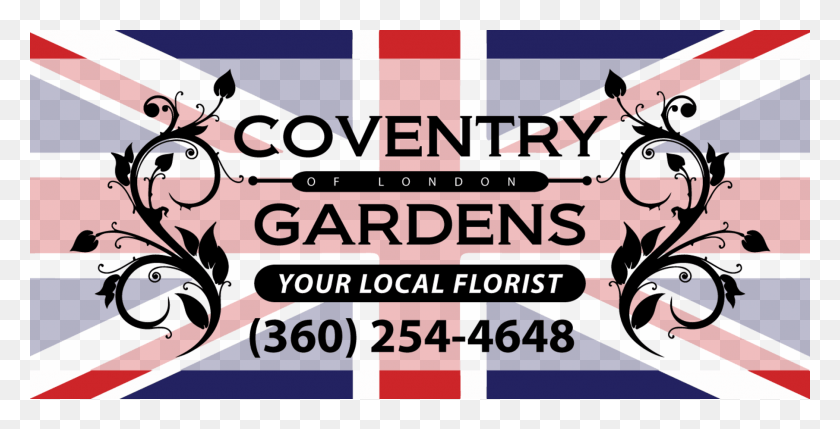 1807x856 Coventry Gardens Of London Cartoon, Text, Logo, Symbol HD PNG Download