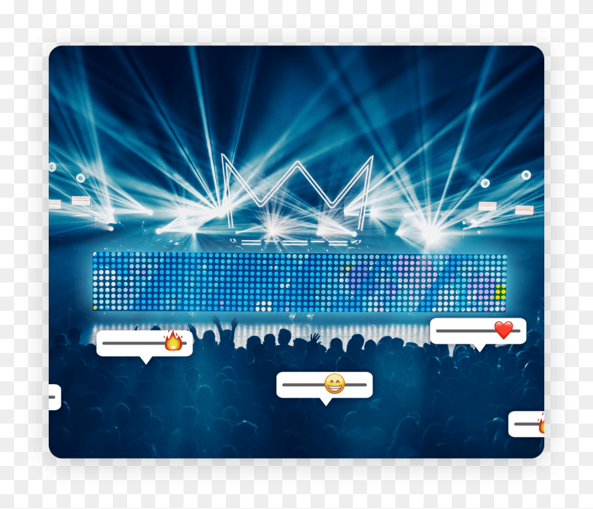1600x1356 Cover Art Creator Concert Lasers, Text, Monitor, Screen HD PNG Download