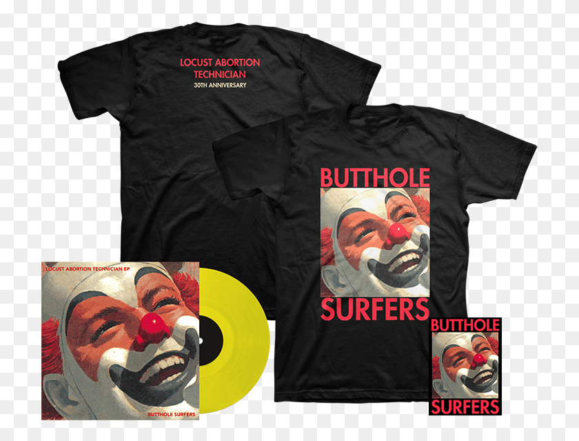 721x579 Cover Butthole Surfers Locust Abortion Technician Shirt, Clothing, Apparel, T-shirt HD PNG Download