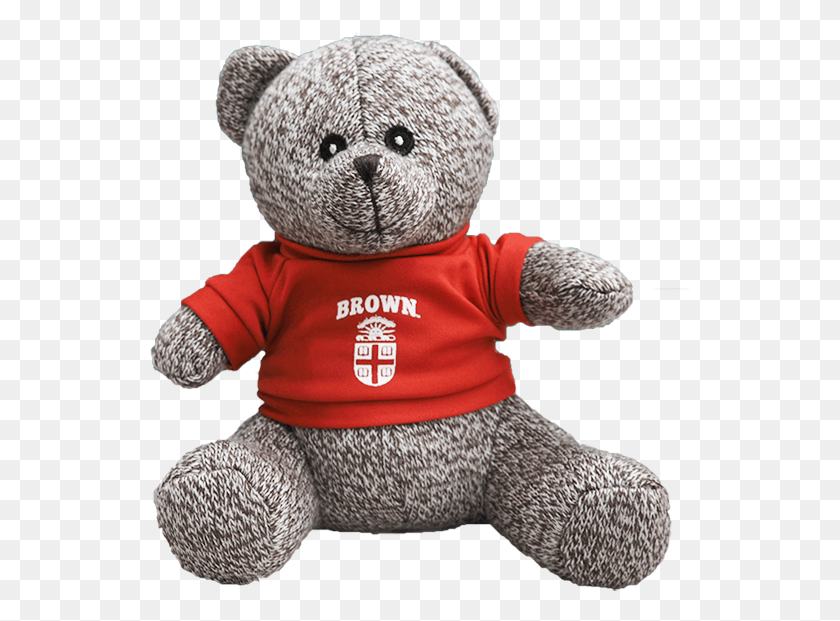 541x561 Cover Image For Landon Stuffed Bear With Red Tshirt Teddy Bear, Plush, Toy HD PNG Download