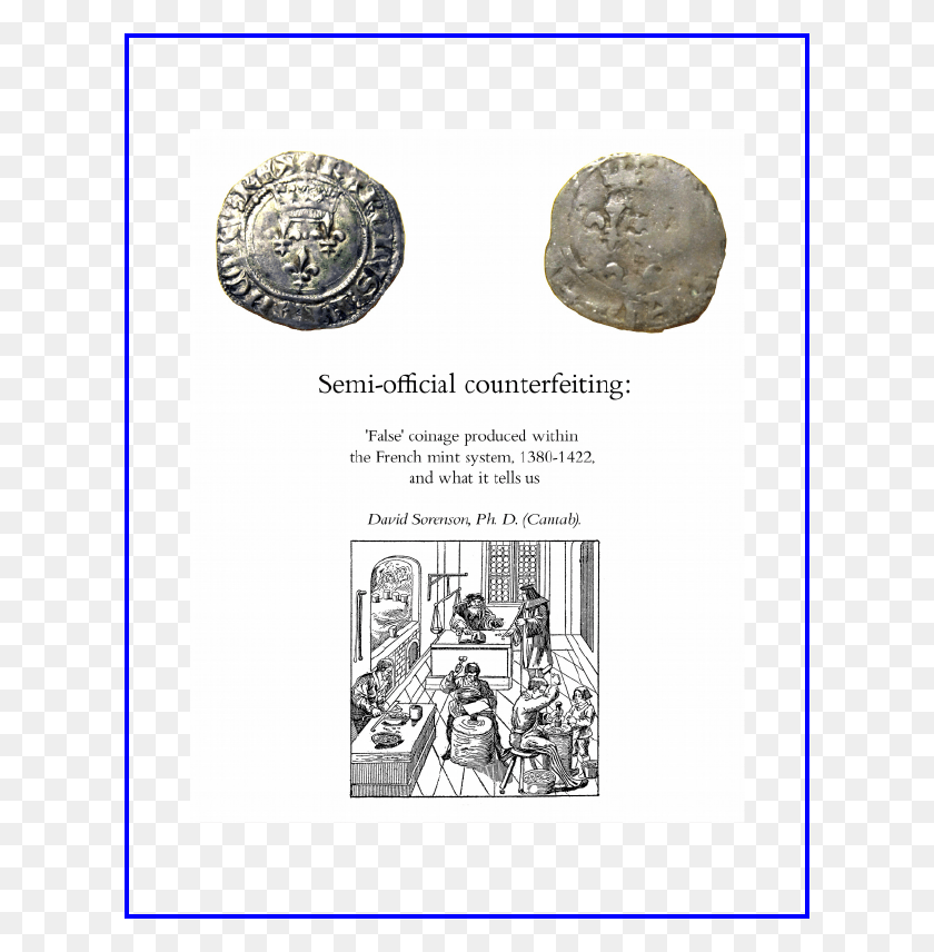 616x796 Cover Of David Sorenson39s Article On Semi Official Historia Da Moeda, Coin, Money, Person HD PNG Download