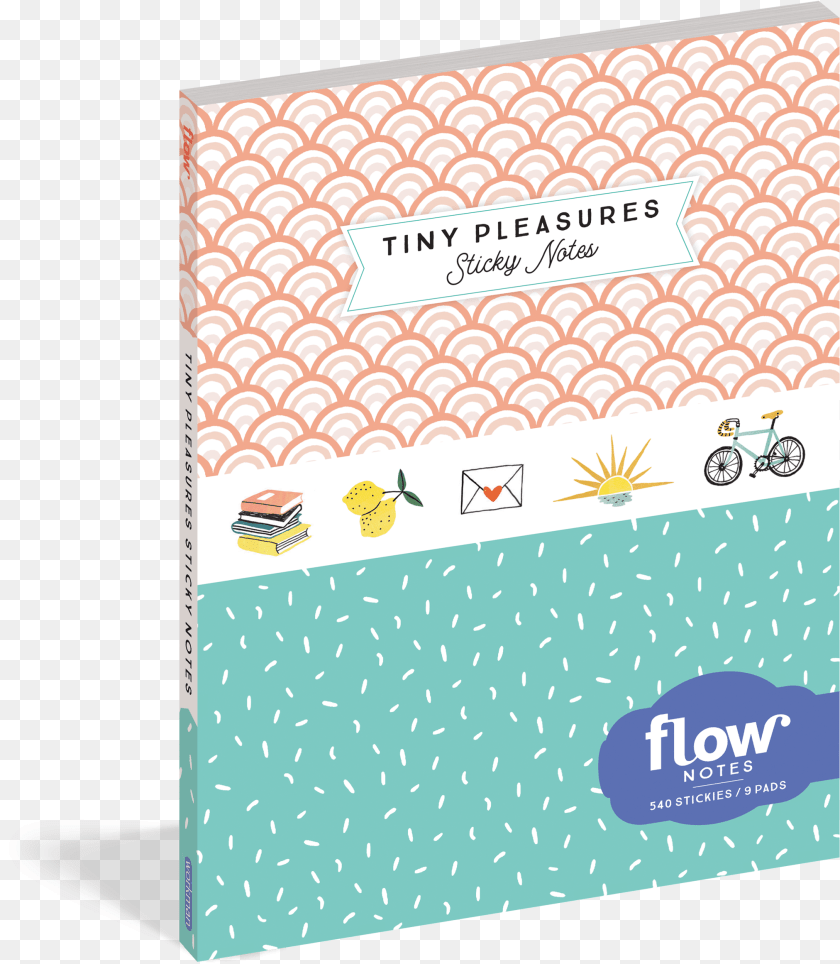 Cover Tiny Pleasures Sticky Notes, Bicycle, Transportation, Vehicle, Machine Clipart PNG
