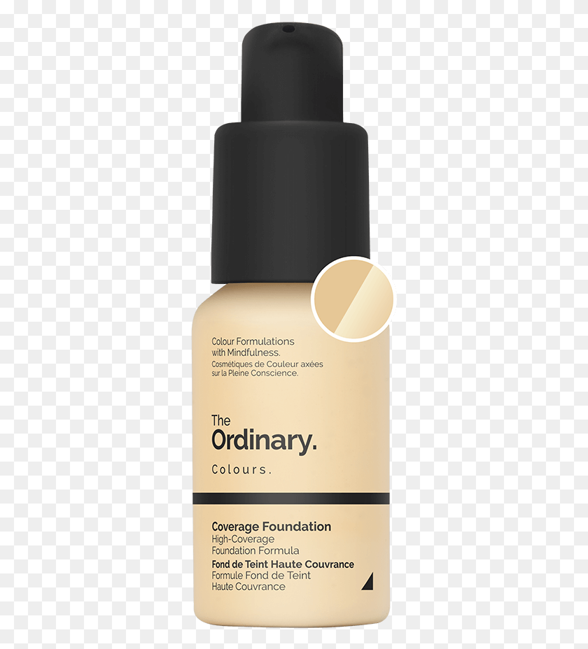 295x868 Coverage Foundation Ordinary Colour 2.0 Yg, Bottle, Cosmetics, Perfume HD PNG Download