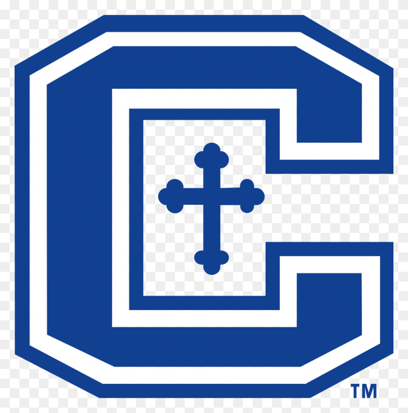 1010x1025 Логотип Католической Средней Школы Ковингтона, Текст, Крест, Символ Hd Png Скачать