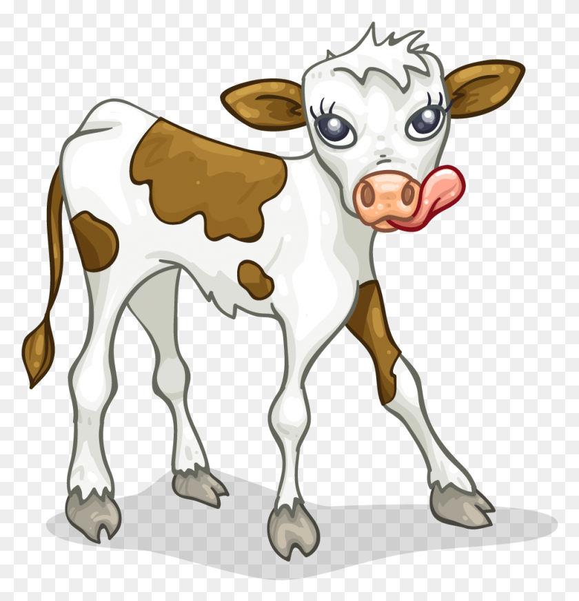 966x1008 Cow And Calf Silhouette At Getdrawings Clipart Image Of Calf, Cattle, Mammal, Animal HD PNG Download